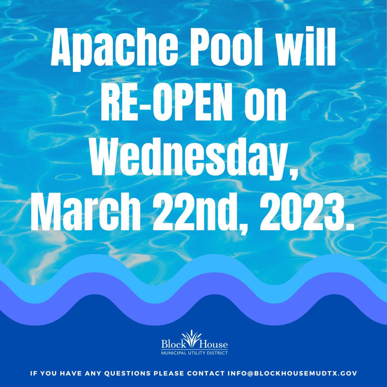 Apache Pool - Open 3-21-23